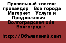 Правильный хостинг провайдер - Все города Интернет » Услуги и Предложения   . Волгоградская обл.,Волгоград г.